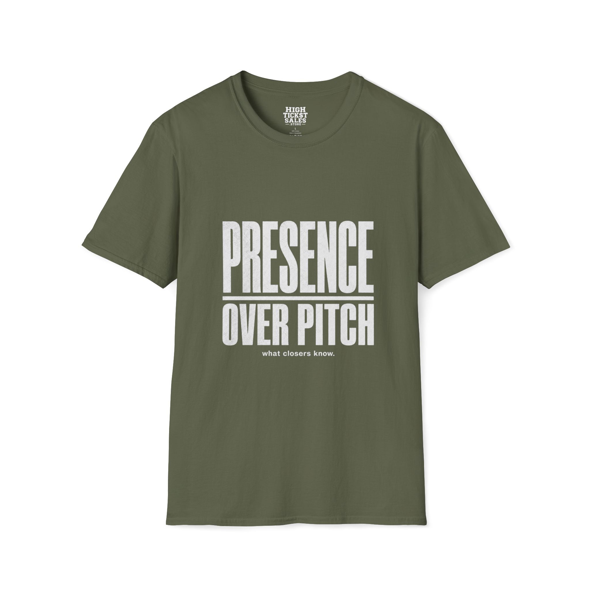 Presence Over Pitch T-Shirt