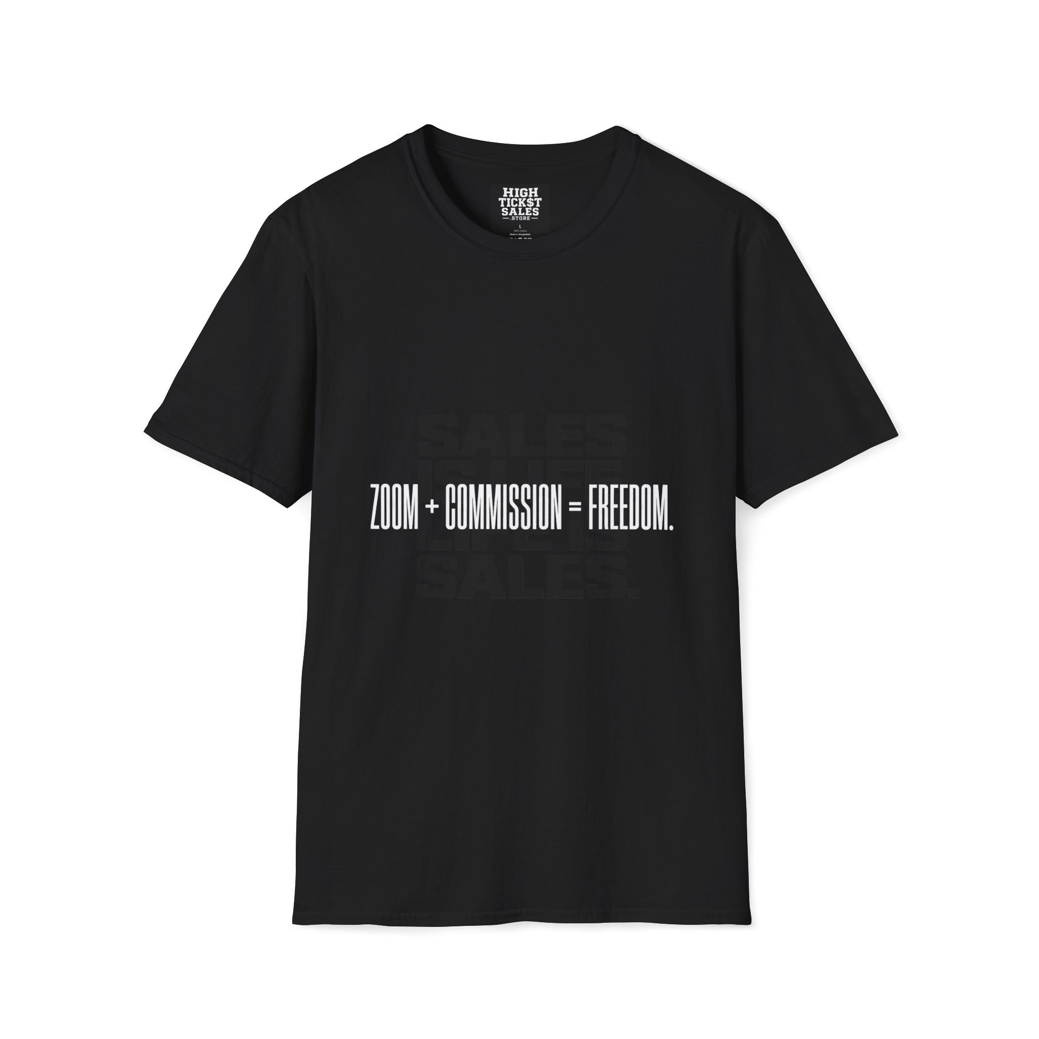 Zoom + Commission = Freedom T-Shirt