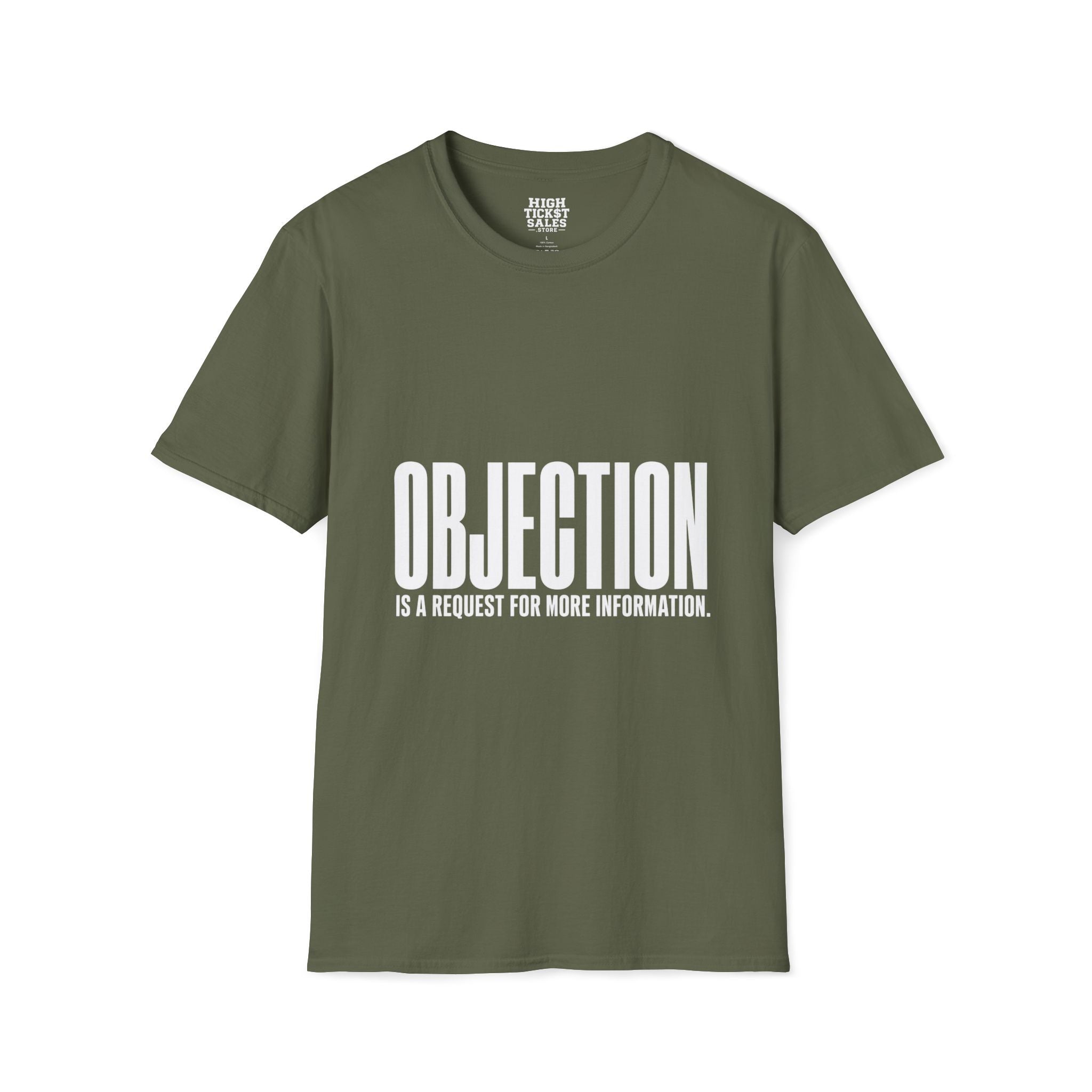Objection is a Request for More Information T-Shirt