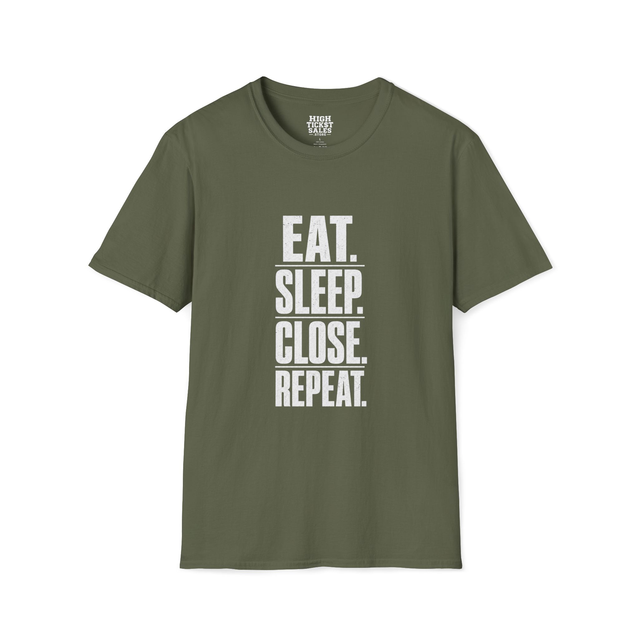 Eat. Sleep. Close. Repeat. T-Shirt