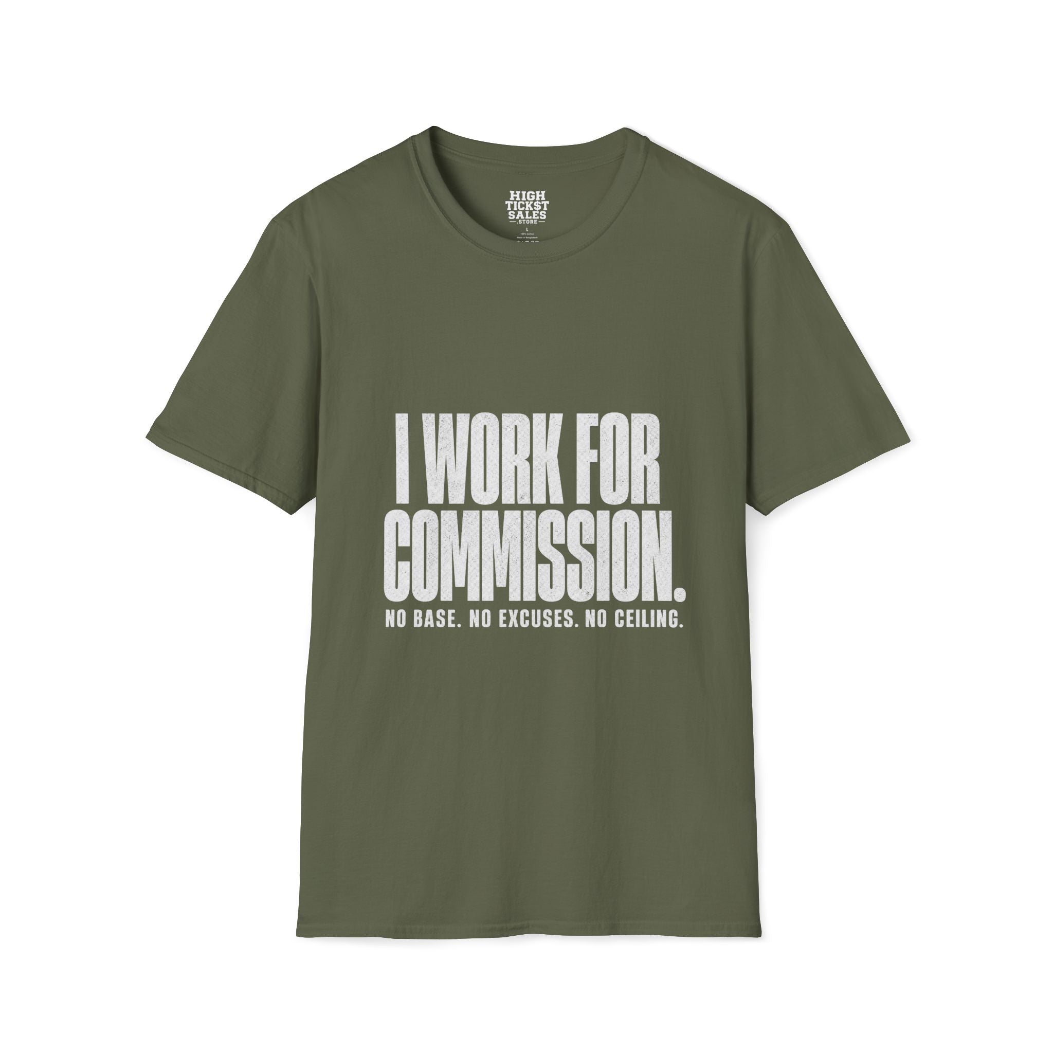 I Work For Commission T-Shirt