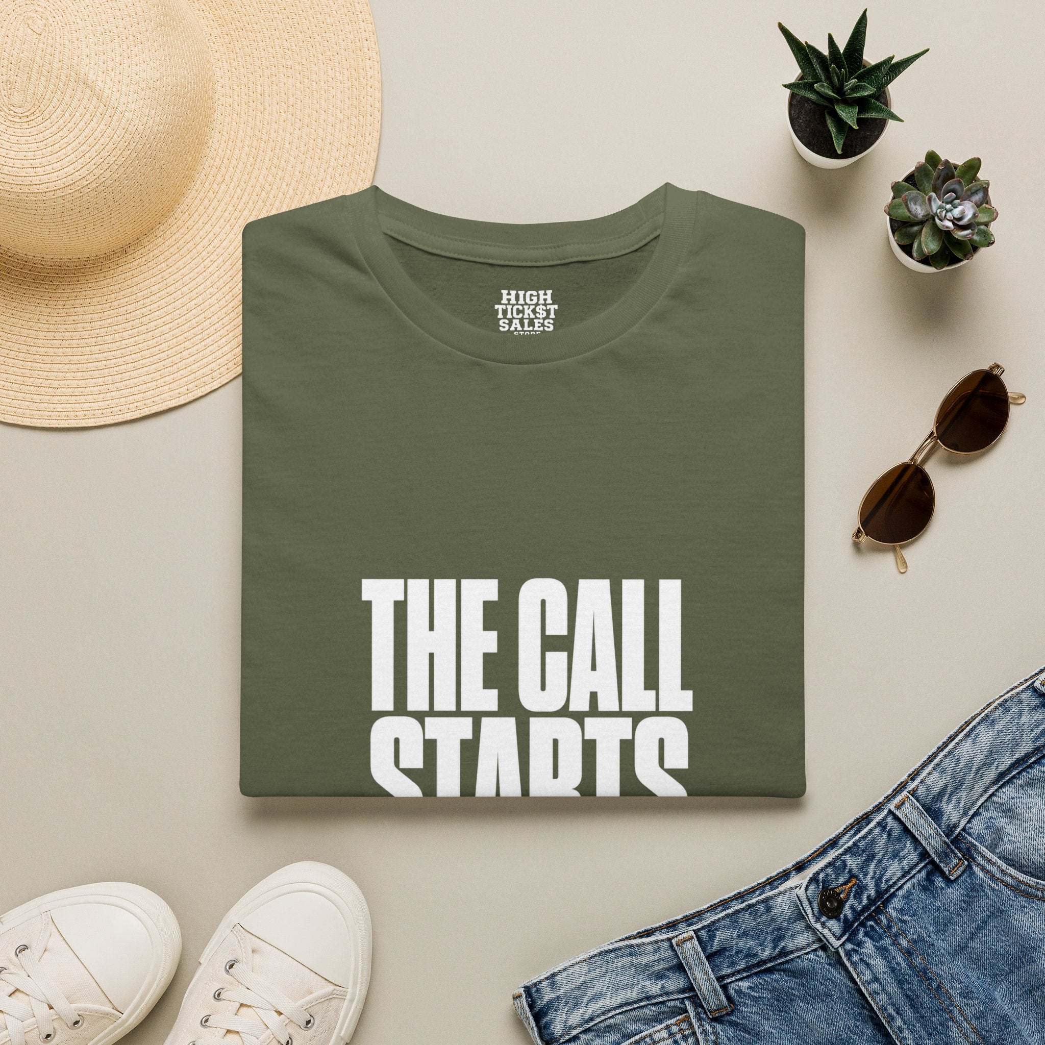"The Call Starts Within" T-Shirt