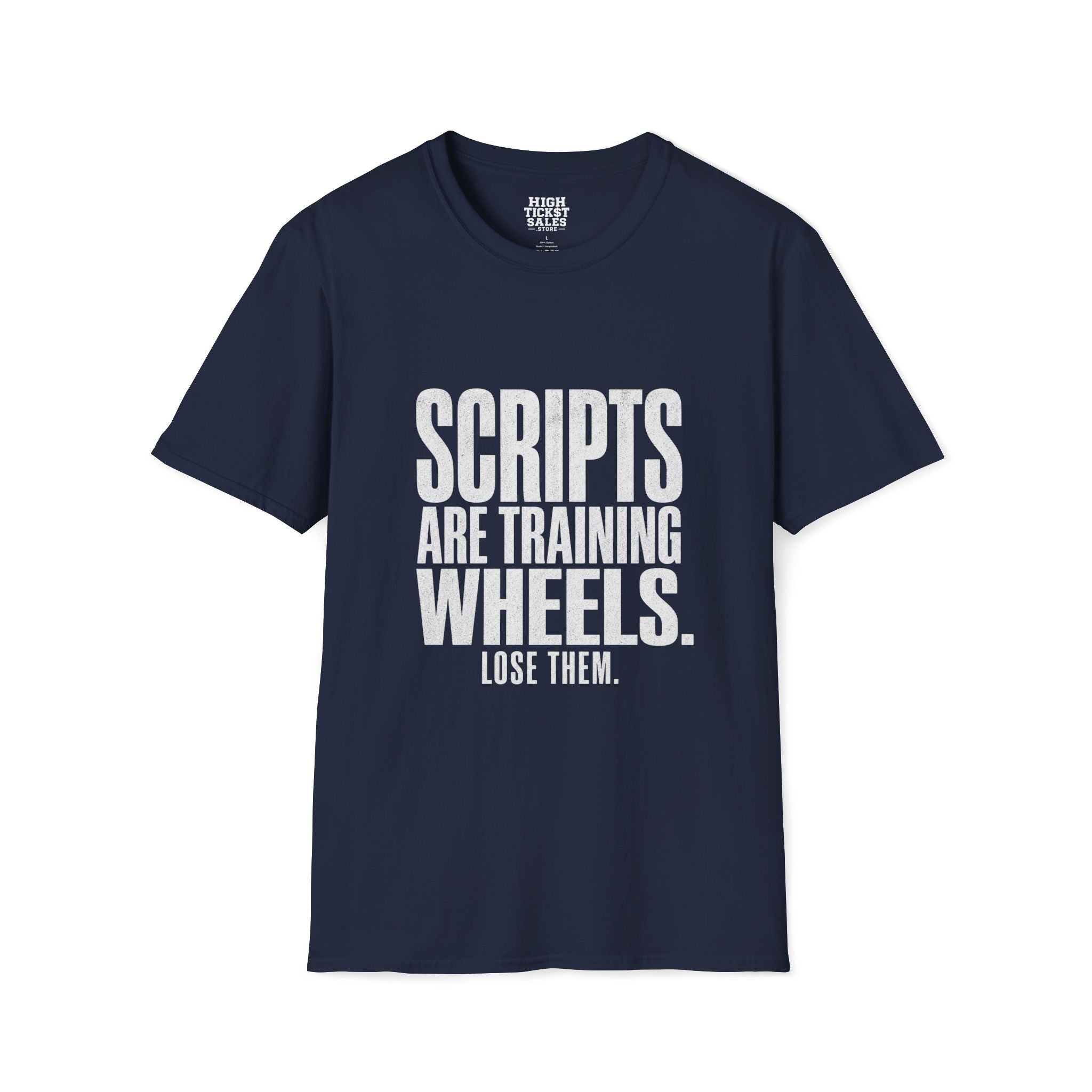 Scripts Are Training Wheels T-Shirt
