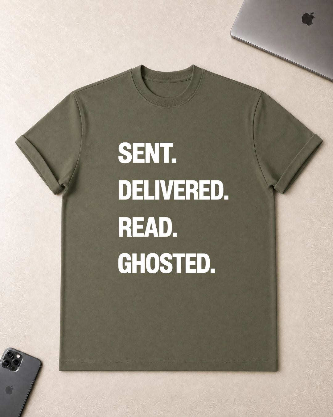 Sent. Delivered. Read. Ghosted. T-Shirt