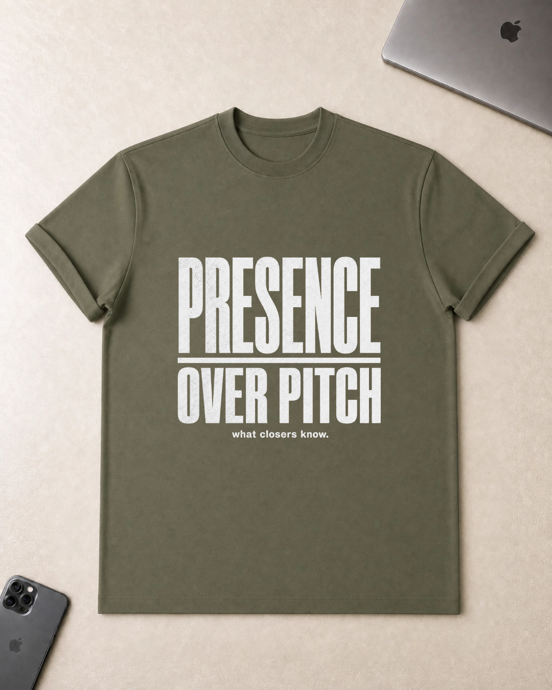 Presence Over Pitch T-Shirt