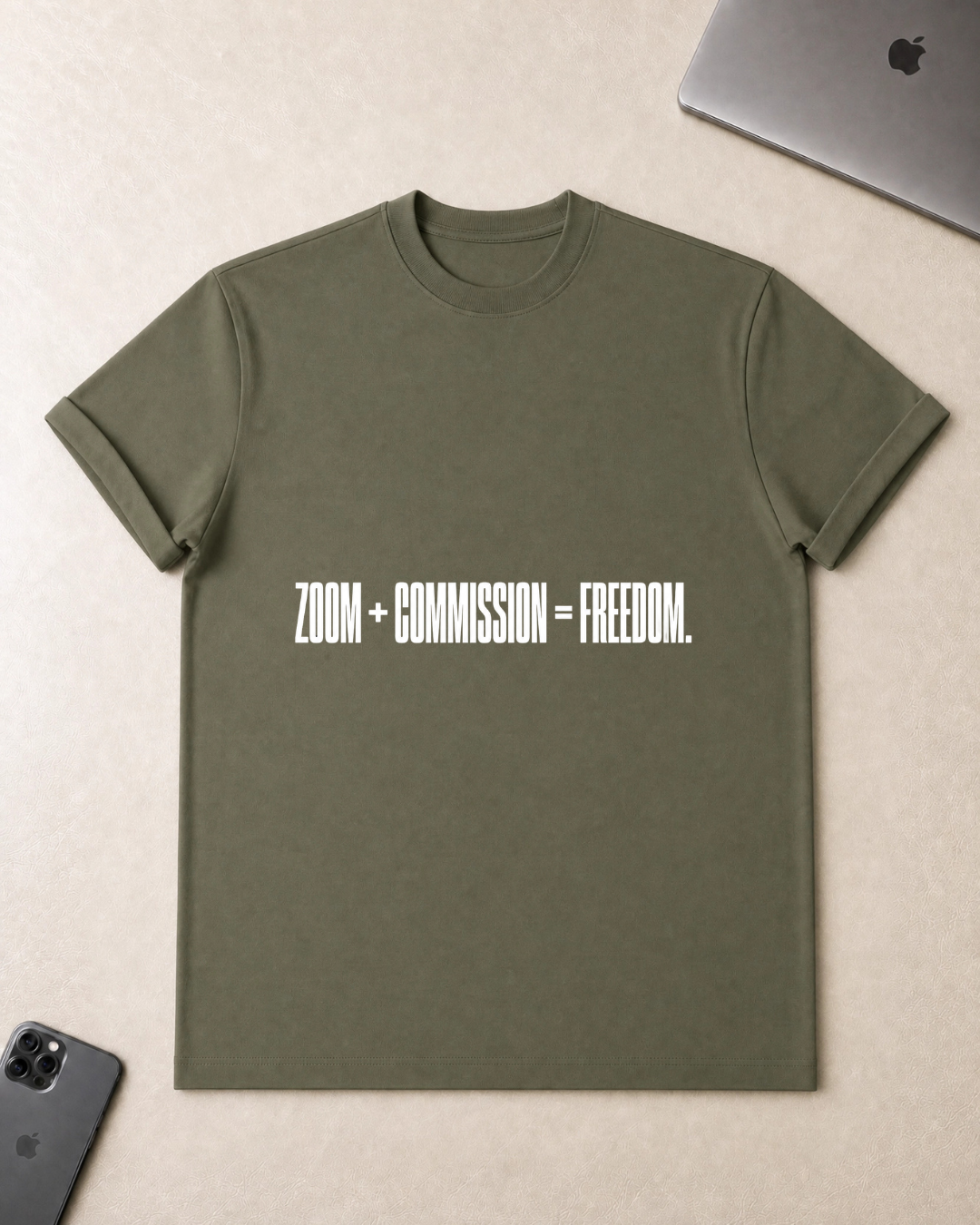 Zoom + Commission = Freedom T-Shirt